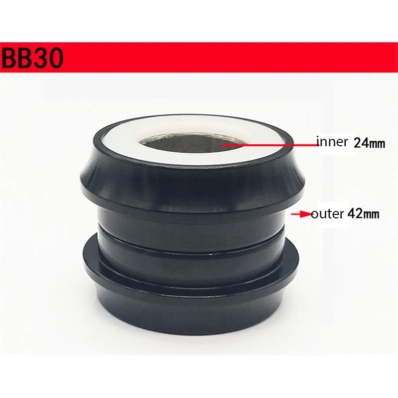 BB30 PF30 BB386 велосипедный кронштейн для велосипеда shimano для sram gxp пресс подходит подшипник 24 мм 30 мм 42 мм 46 мм MTB - Цвет: BB30