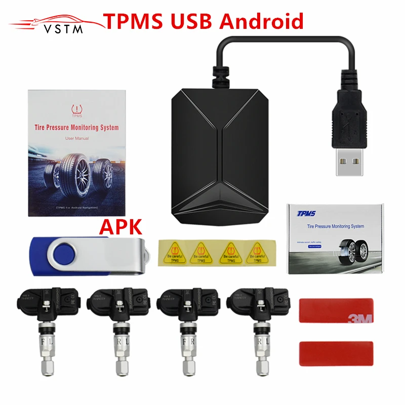 TPMS USB Android монитор давления в шинах/Android навигационная система контроля давления в шинах сигнализация Трансмиссия навигация