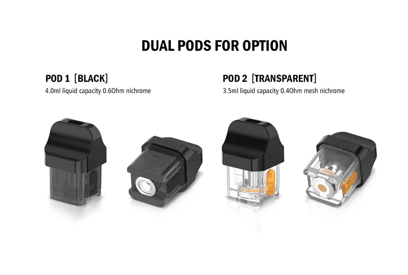 Новое поступление Polarnight TASTE KING RPM 80 Вт Pod Kit 1500 мАч встроенный аккумулятор с 4,0 мл и 3,5 мл pod емкость Vape Kit VS Vinci mod