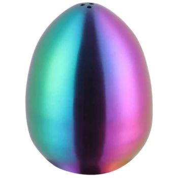 

Stainless Steel Cruet Bottles Season Salt Shaker Cans Pepper Shakers Condiment Box Cooking Seasoning Bottle BBQ Rainbow No.0