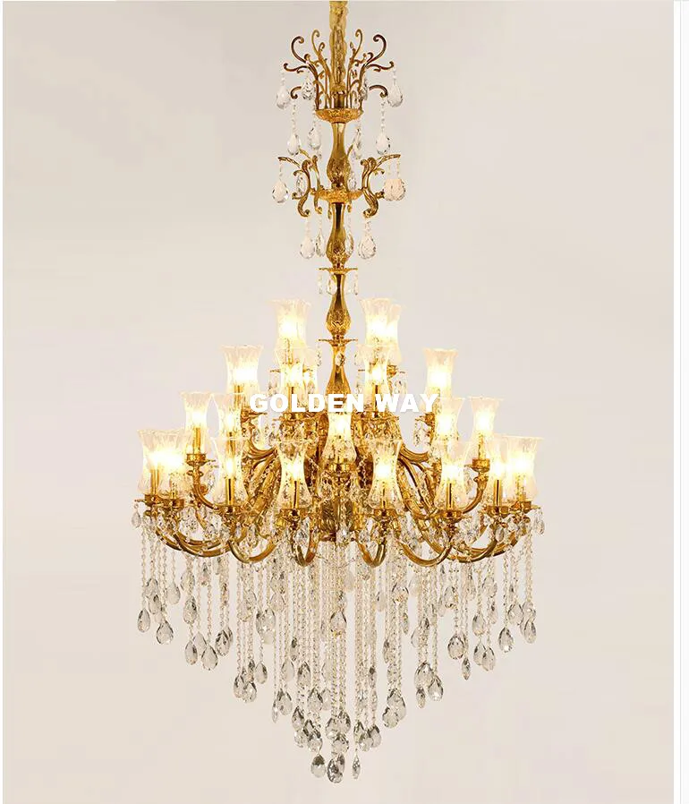 Рисунок 2 - Люстра медная, 36 ламп