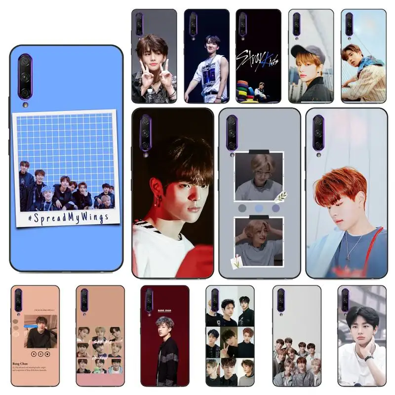 YNDFCNB felix stray kids hyunjin chan woojin окрашенный чехол для телефона Huawei Y5 II Y6 Y7 Prime Y7Plus Y9 2018 2019 |