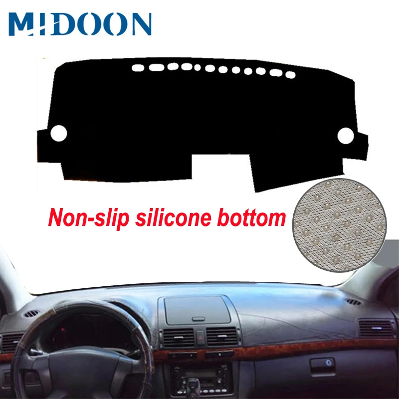 

Auto Car Dashboard Cover Dash Mat Dash Board Pad Carpet Dashmat Anti-UV Mats For Toyota Avensis 2005 2006 LHD Car Styling