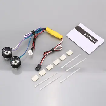 

G.T.POWER High Power System Headlight Super Bright LED Light / Lamp for RC Car RC Crawler Airplane Boat Accessories