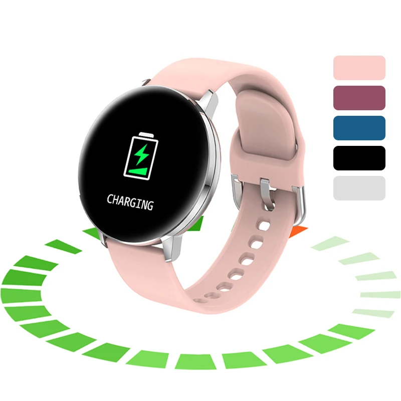 

smart watch women Bluetooth Full touch screen watches girls 1.3 inch 240*240 IP67 waterproof Smartwatch for Android ios phone
