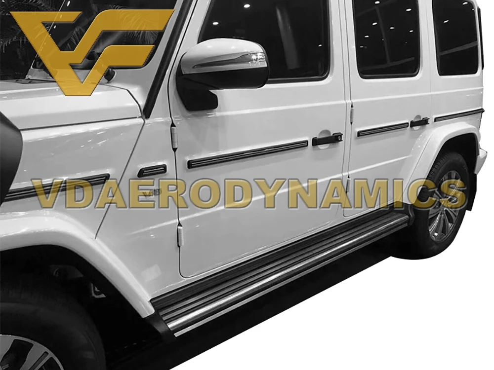 Нержавеющая сталь Беговая доска боковая ступенька подходит для Benz- W464 G класс G500 G63