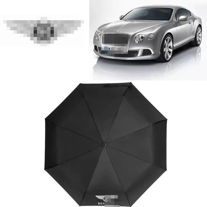 

With car logo umbrella for Bentley automatic folding umbrella business gentleman open automatic umbrella high-end products