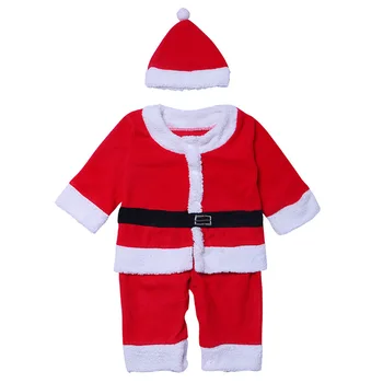 

Kids Baby Santa Claus Christmas Carnivals New Arrival Fancy Dress Up Cosplay Costume Party Dress Up Festive Atmosphere Dress Up