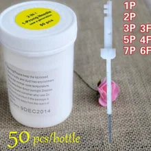 50 шт. 2R/3R/5R/7R/3F/4F/6F иглы для перманентного макияжа Хорошее качество Дракон Перманентный макияж машина татуировки иглы