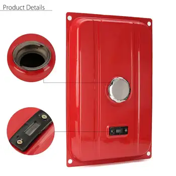 

18.9L 5 Gallon Tank Generator Gas Fuel Tanks Filter Cap Gauge Valve Petcock Universal For EC2500 Gasoline Engine Parts Galao