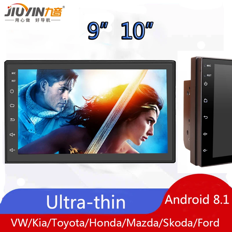 

JIUYIN 9/10 Inch Android 8.1 Car Multimedia Player Universal Auto 2 Din Stereo Radio For Volkswagen Nissan Hyundai Kia Toyota