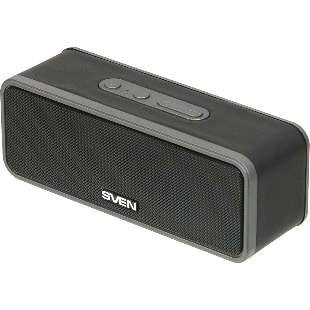 Колонка порт. Sven PS-170BL черный 10W 2.0 BT/3.5Jack 10м 2000mAh