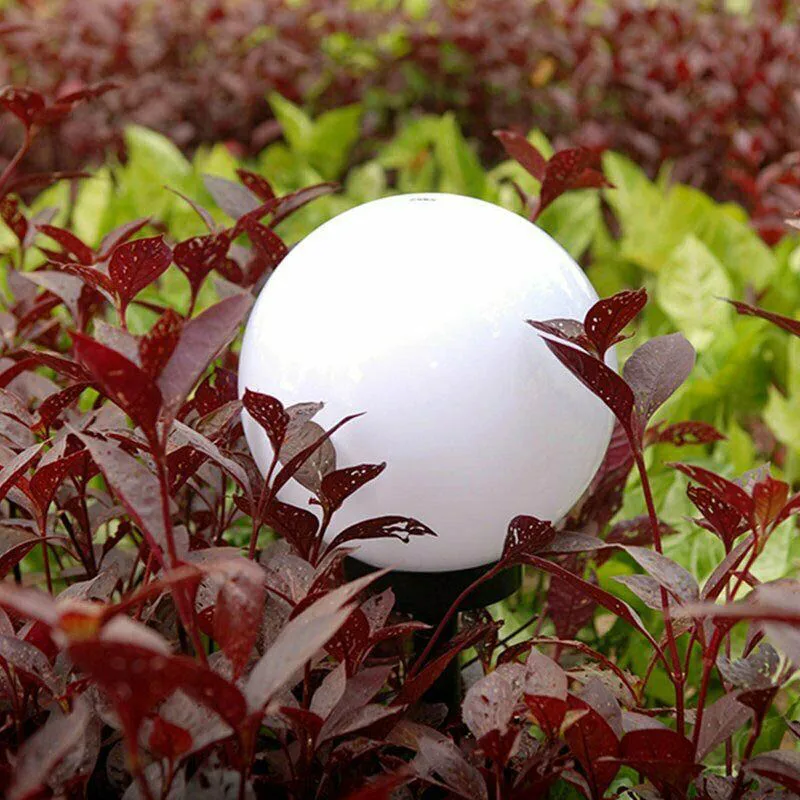 LED Ground Garden Light Solar Round Ball Automatic Waterproof IP55 Outdoor Path Lights Solar Powered Lawn Lamp