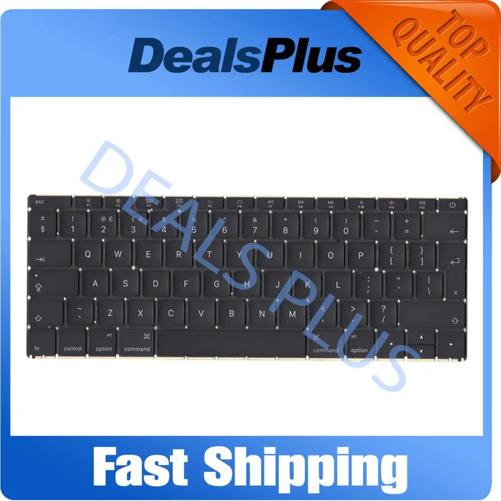 

New A1534 UK Keyboard for MacBook Retina 12" A1534 UK Keyboard MLHA2 MLHC2 EMC 2991 2016 Year