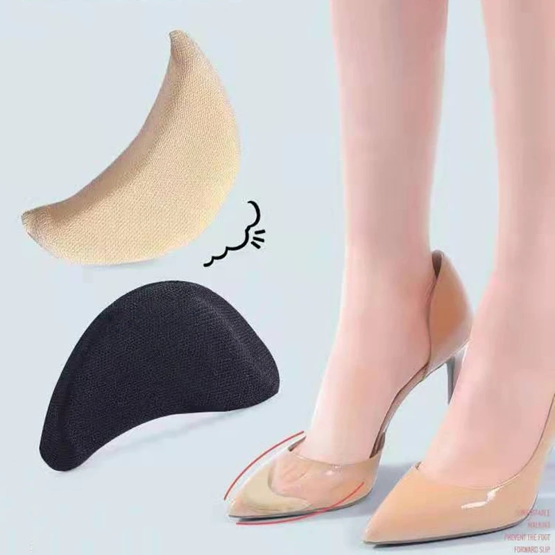 Sponge Forefoot Insert Pad for Women High Heels Accessories for Shoes Toe Plug Pain Relief Shoe Pads Reduce Shoe Size Filler shoe insoles toe pads forefoot pads forefoot cushion