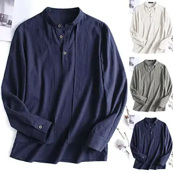 

2020 Fashion Trend Stylish Men Button-Down Solid Fit Long Sleeve Casual Formal Shirts Spring New Simple Loose Tops M-XXXL