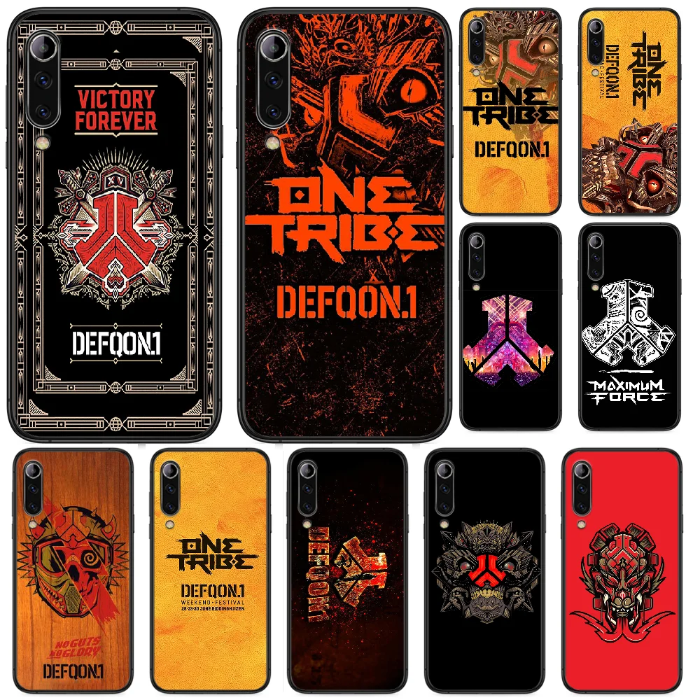 Defqon 1 Электрический слогаемый Музыкальный Чехол для телефона Xiaomi Mi 6 8 A1 Note3 A2 9 CC9 9T