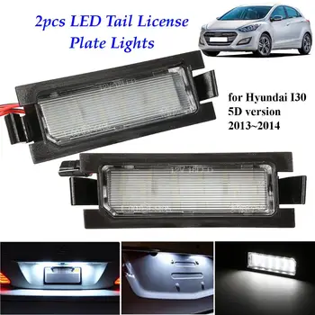 

2pcs Error Free Car LED Number License plate light Lamp for Hyundai I30(GD) CW 5D KIA PRO Ceed
