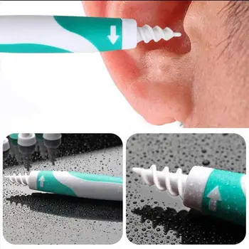

2020 Ear Cleaner Silicone Ear Spoon Tool Set 15 Care Soft Spiral For Ears Cares Health Tools Cleaner Ear Wax Removal Tool