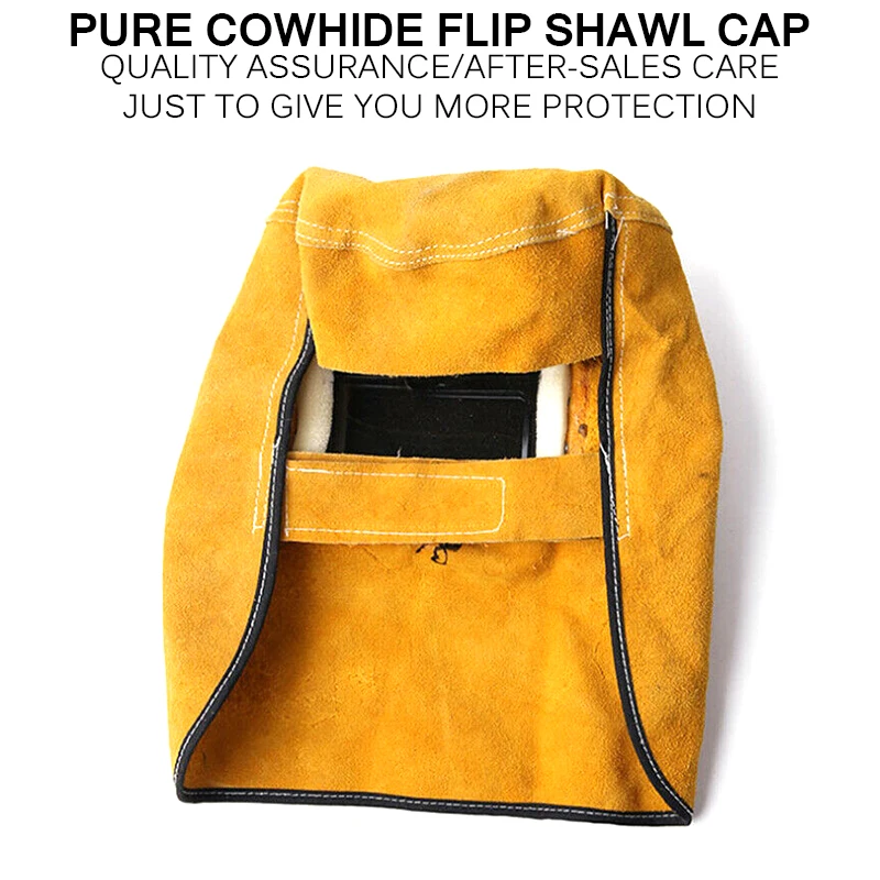 Солнечный автоматический затемняющий фильтр для сварки объектива удобный кожаный капот сварочный шлем маска защитный капот шлем шляпа