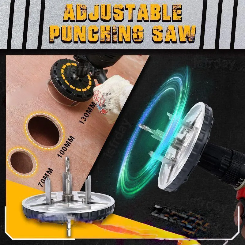 Adjustable Punching Saw E901 Ah 45-130 I 5978000 Interior Fitment Works And For Sawing Various Diameters During Refurbishment