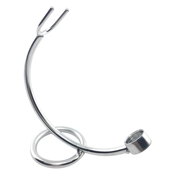 

Zinc Alloy Curved Stand for Razors - Accommodates Straight Razors, Barber Razors, Tooth Brushes and So On