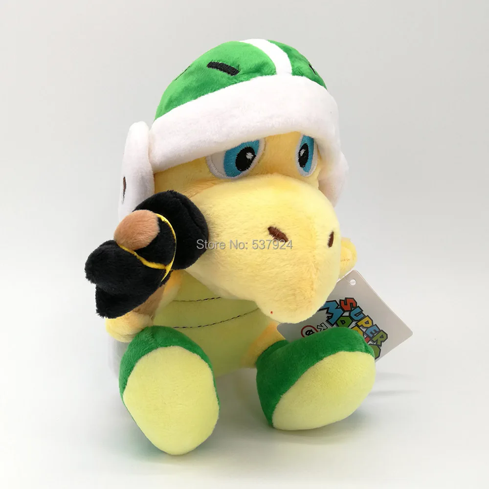 Новые 3 шт. Супер Марио Плюшевые серии Koopa Troopa БОМБА Игрушка Бумеранг молоток Черепаха " 18 см плюшевые куклы