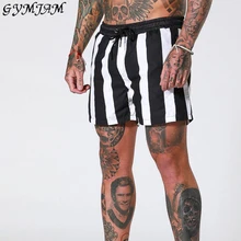 Модные мужские пляжные повседневные шорты, летняя мужская одежда, уличная одежда, Брендовые мужские шорты для бега, тренажерного зала, бодибилдинга, спортивные штаны