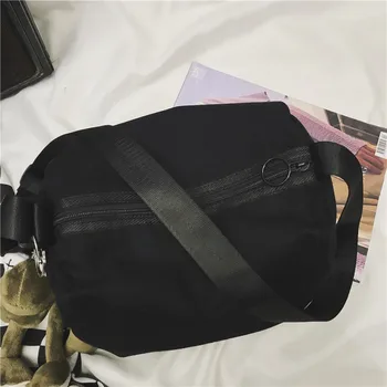 

Reusable New Trend 2019 Women's Shoulder Bags Women Messenger Bag Style Canvas Women Purse Coin Ladies Cross-body Handbags