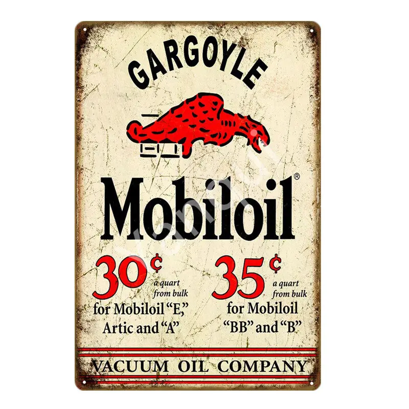 Винтаж Texaco Чемпион мотор масло оловянные знаки залив мотоцикл автомобильные шины плакат Гараж магазин бензин домашний Металлический Настенный декор YI-004 - Цвет: YE0008I