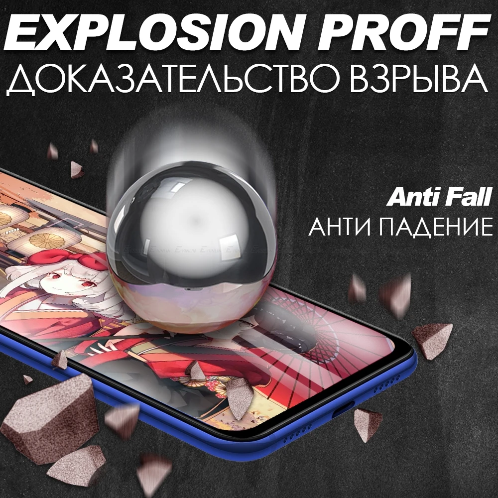 20D полное покрытие стекло для Huawei Honor 9A 9C 9S 8S Prime 2020 8X 9X Pro Премиум Защитная пленка из