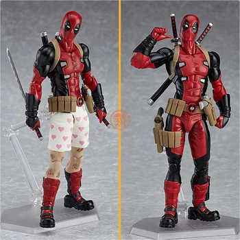 

Figma EX-042 Marvel Super Hero Deadpool Action Figure PVC Doll Toys 14cm
