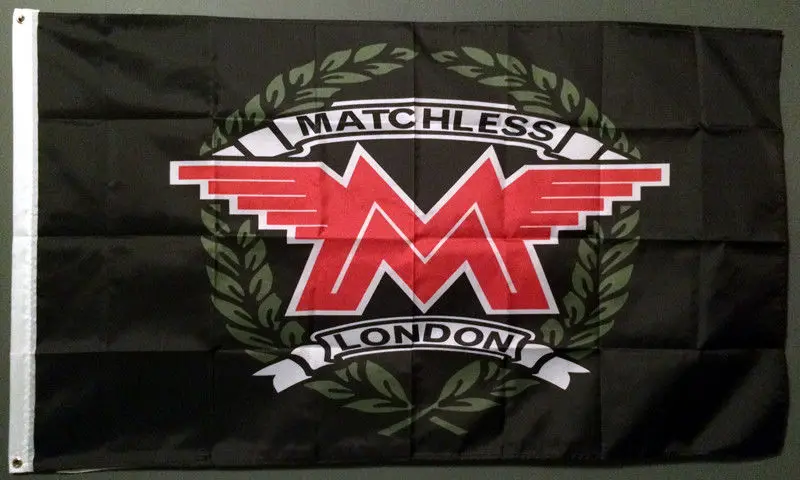 3ft x 5ft3 x5ft MATCHLESS мотоцикл Лондон M логотип значок флаг баннер печать баннер, флаг из полиэстера Размер 150*90 см