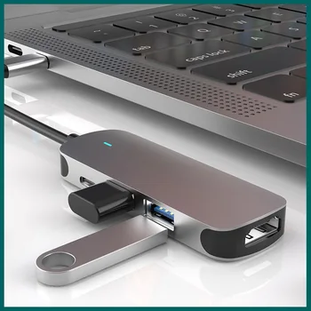 

Type-c Hub Docking Station Sihe a USB-C to HDMI DP Multi-functional High-definition Transfer Line Concentration Adapter