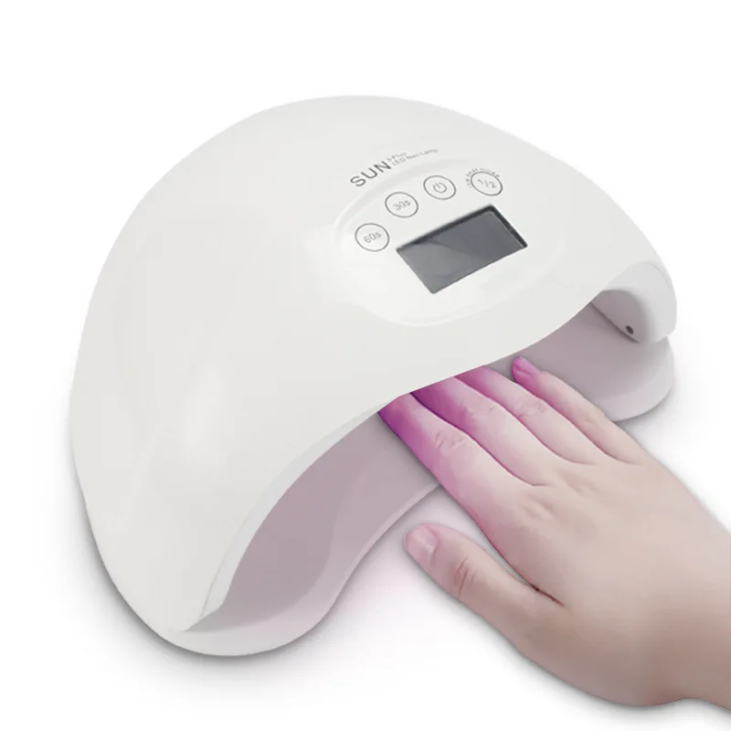 

AliExpress New Products Sun No. 5 plus Nail Phototherapy Machine 48W Double Light Source Smart Sensing Nail Dryer
