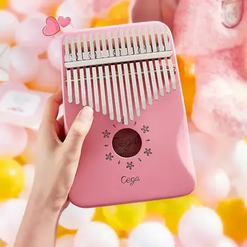 

Kalimba 17 key Portable Thumb Piano Mahogany Piano Keyboard Finger Musical Instruments with Tuning Hammer Gift for Beginners