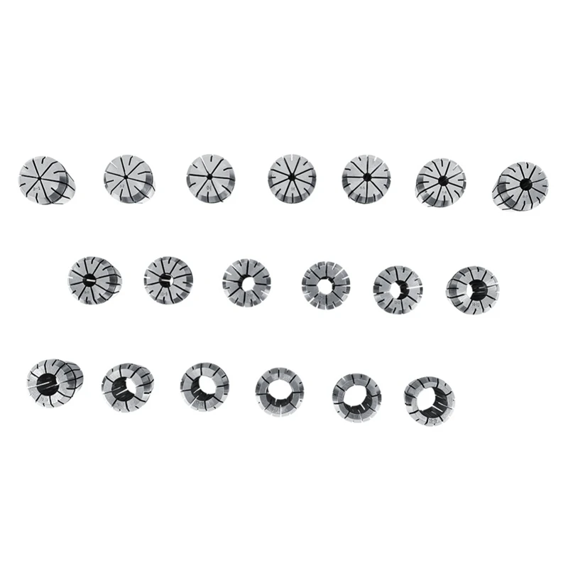 

19PCS/Lot ER32 Collet Clips CNC Milling Machine Lathe Incisione 2Mm to 20Mm