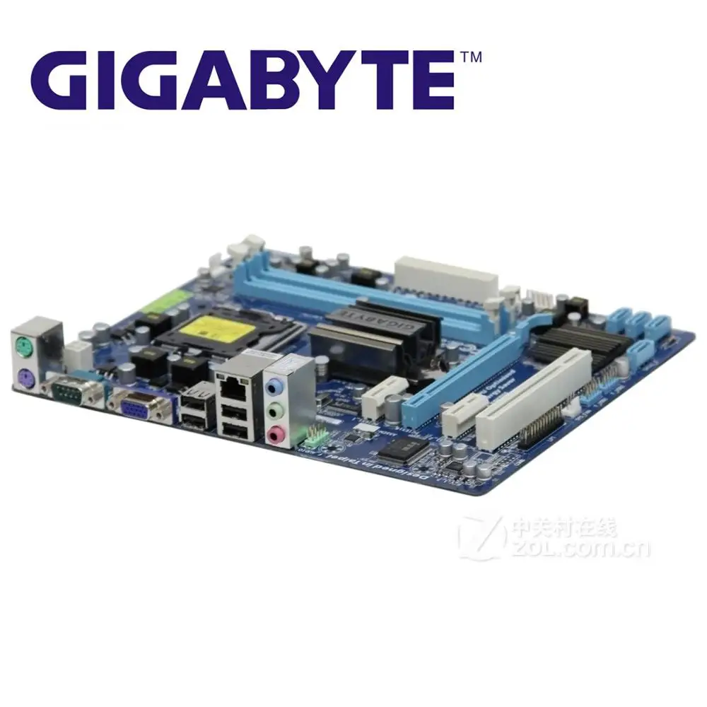 LGA 775 для Intel G41 Gigabyte GA-G41MT-S2P материнская плата DDR3 настольная материнская плата для Core 2 G41MT-S2P DDR3 G41MT S2 P б/у