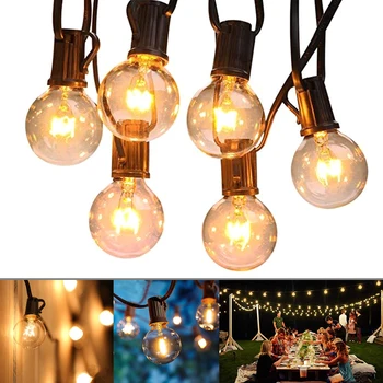 

Stringlight Garden 25Ft 25 Waterproof Ball LED Fairy Lights Outdoor Decorative Lighting for Home Party QJS Shop