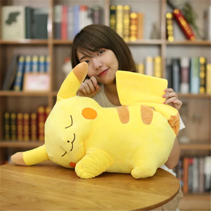 Explosion style cute plush toy pillow doll cape autumn home essential animation Pikachu pillow cushion doll gift cushion