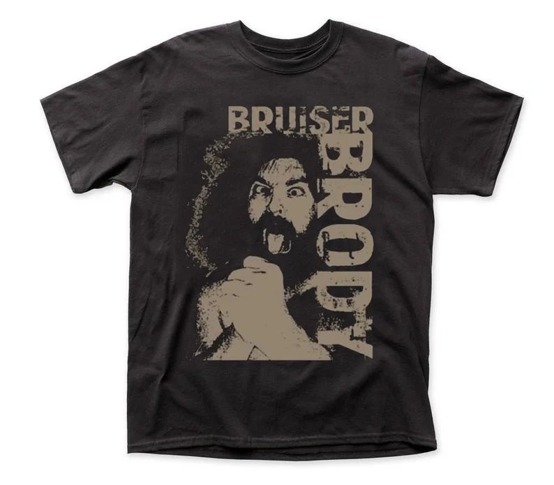 Футболка унисекс Bruiser Brody классическая ретро-футболка для фанатов | Мужская