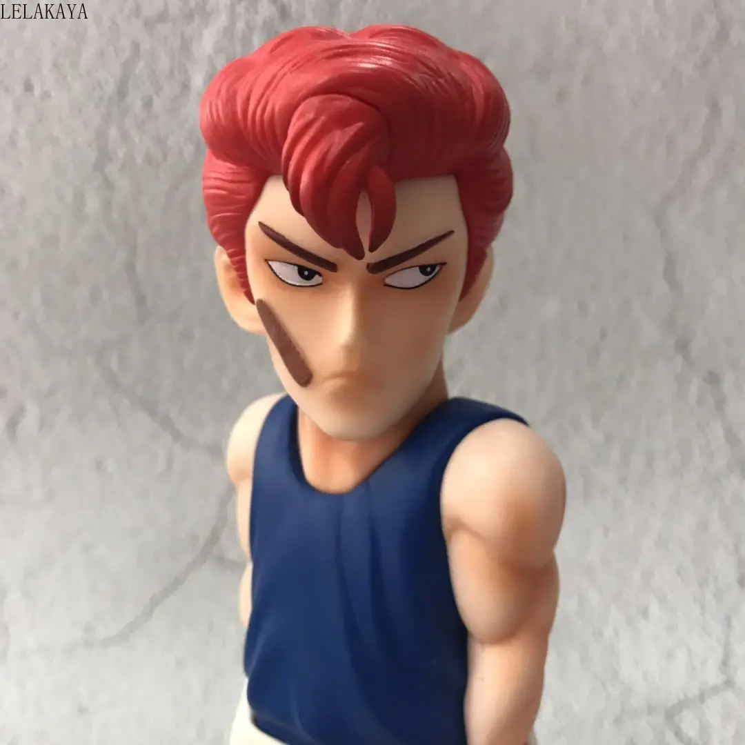 17 см Slam Dunk Баскетбол GK muscle Hanamichi Sakuragi Q версия синяя одежда Аниме ПВХ фигурка