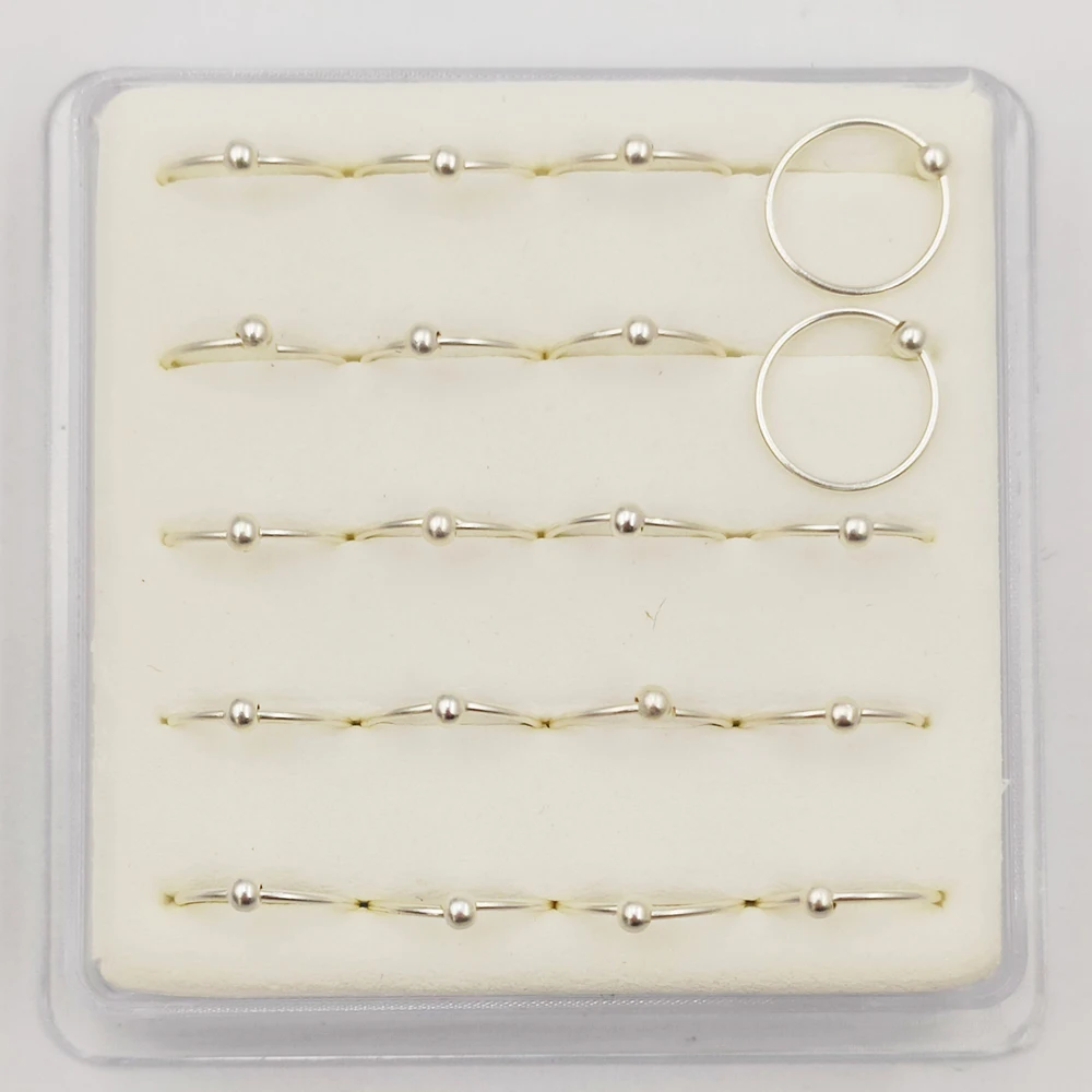 Argento - Piercing Ad Anello / Piercing - Foto 12