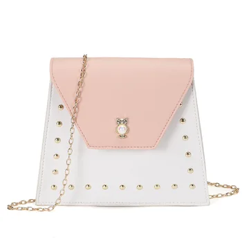 

2020 new cheap messenger bags wallet PU leather Women Korean version chain small square bag Luxury Handbags