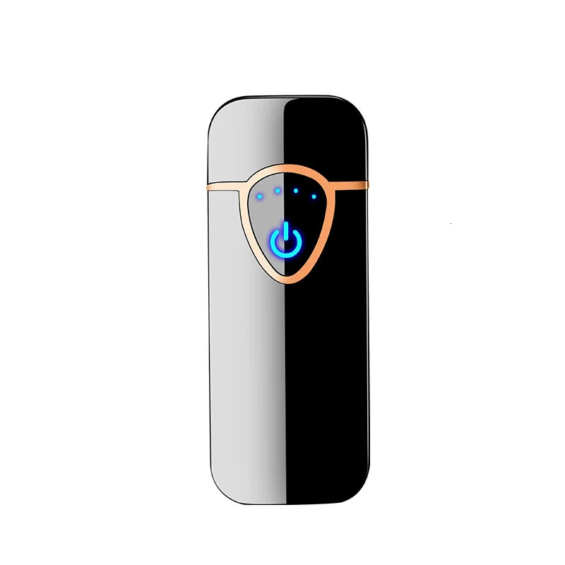 Сенсорная Индукционная Зажигалка зарядка Usb двухсторонний детектор дыма