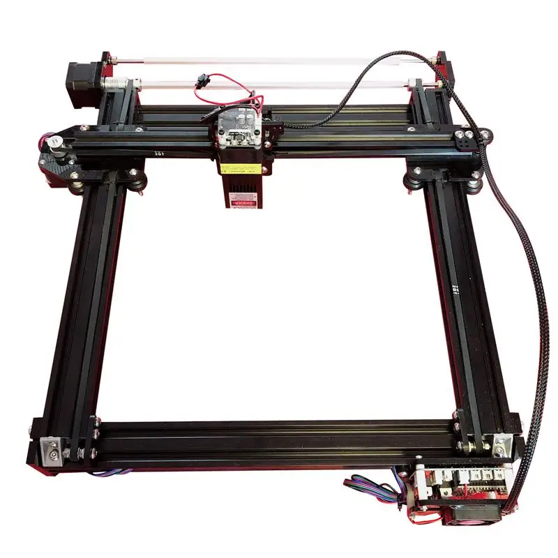 7W 15 Вт лазерная гравировальная машина маленький DIY автоматический режущий плоттер торговая марка печать логотипа маркировка резка цилиндрическая машина - Цвет: 7W