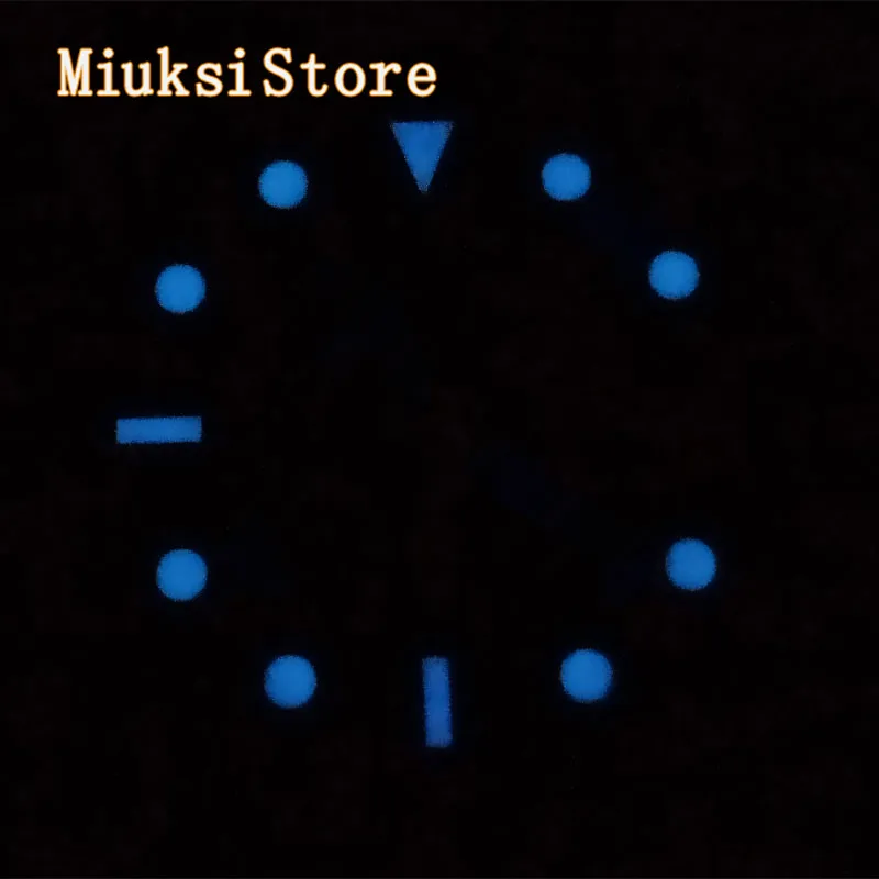 1PCS 28.5mm sterile dial luminous watch dial fit NH35 movement