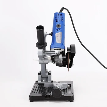 Angle Grinder Stand Holder Cutter Support Bracket Diy Cutting Machine Cast Iron Base For 100-125 Angle Grinder Tool Accessory 3
