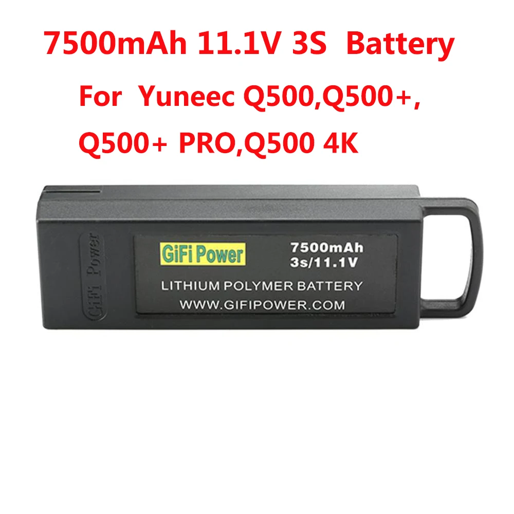 Аккумулятор для дрона Yuneec Q500 4K 7500 мАч 11 1 В 3S | Электроника