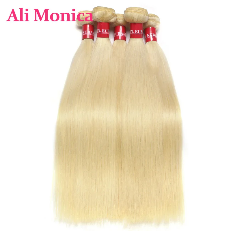 Human Hair Extensions Human Hair Bundles 613 Blonde Bundles Brazilian Straight Human Hair Bundle 1 3 4 Honey Blonde Hair Weave 28 30 32 34 36 38 40 inch